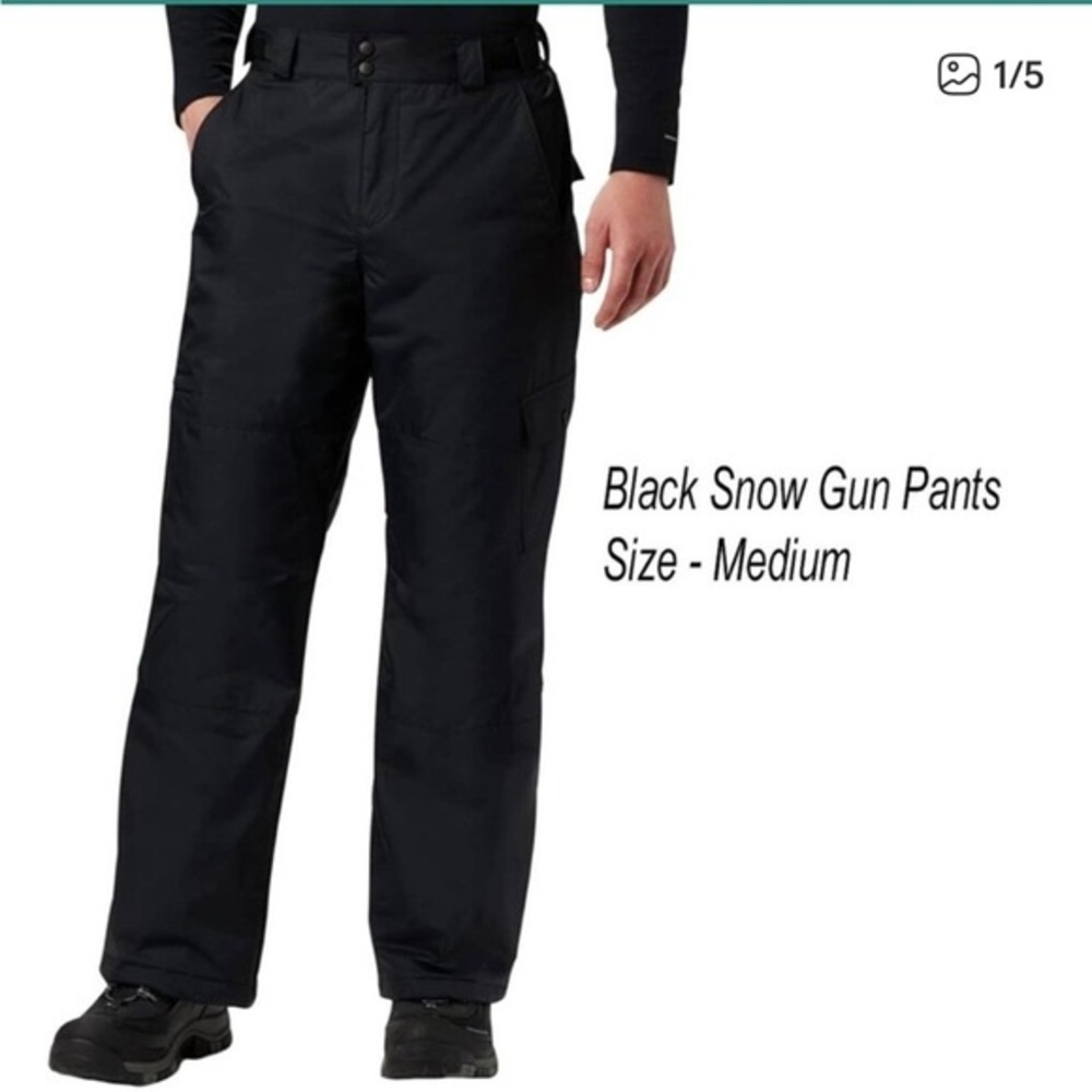 Columbia Black Snow Pants